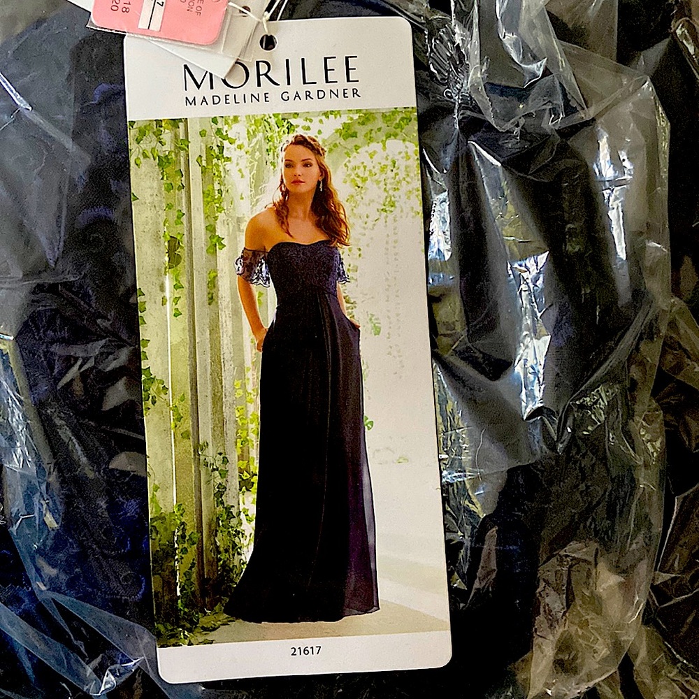 Madeline Gardner Morilee Formal Dress (Navy)